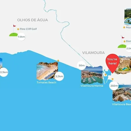 Bay Retreat At Vilamoura Marina Mar Apartamento *